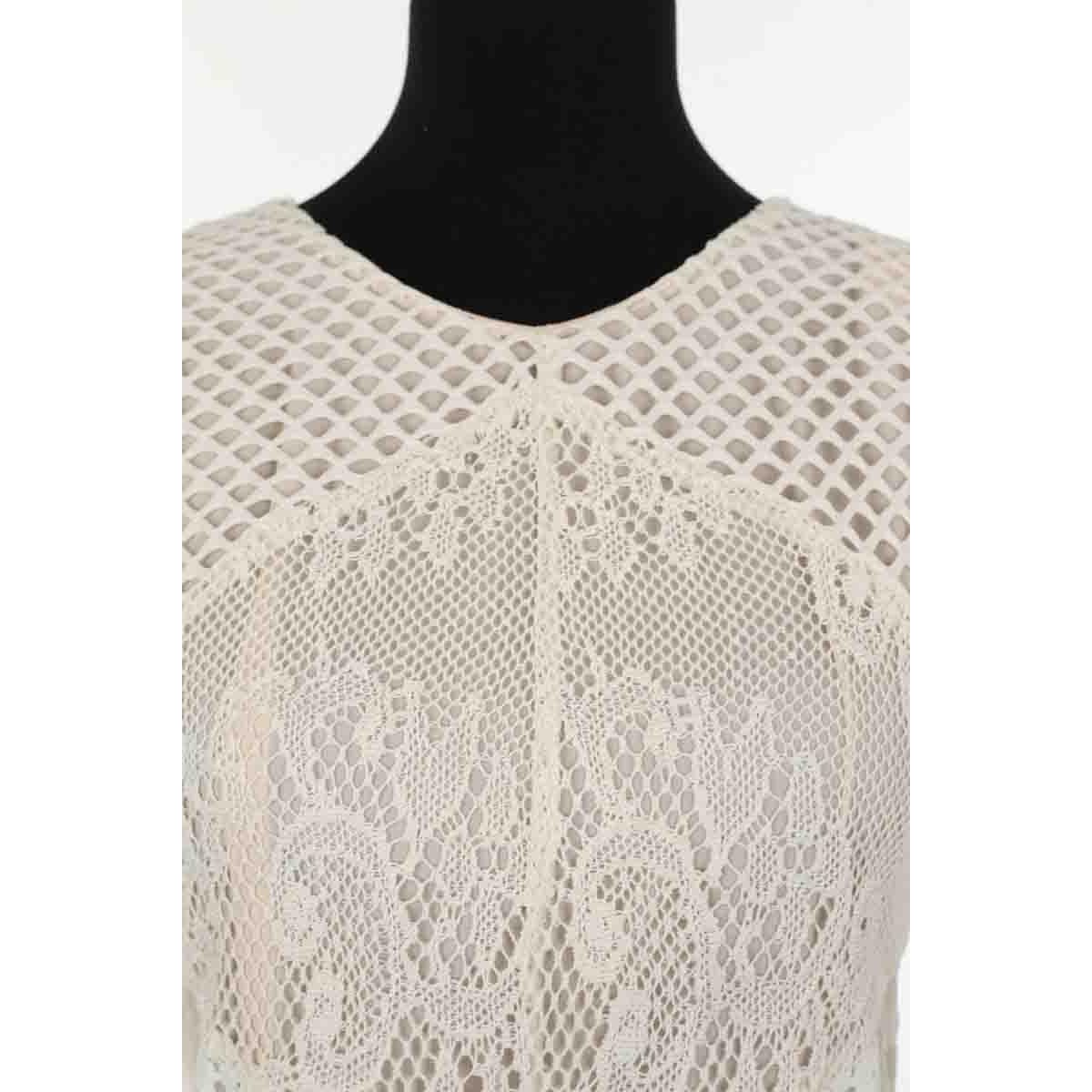 Robe - Très Bon État beige, SANDRO