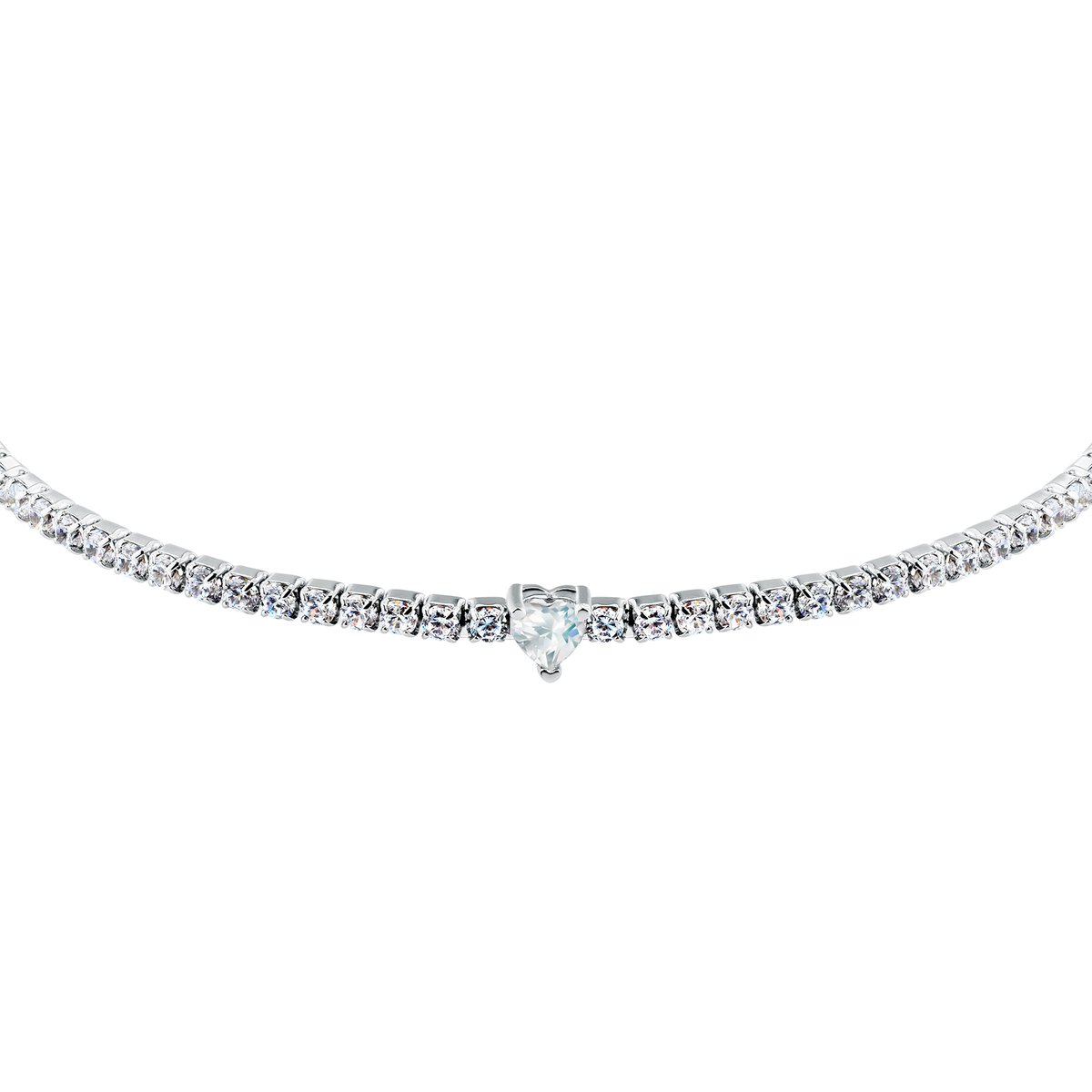 Bracelet SILVER argent, blanc, LA PETITE STORY