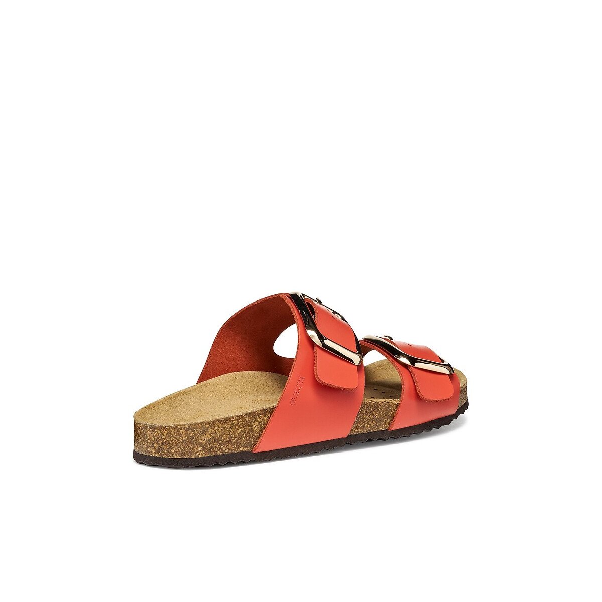 Brionia Large Buckle Mules coral, GEOX