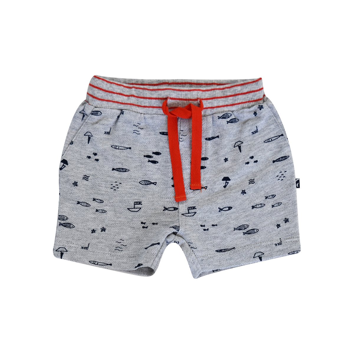 Tee shirt short eliot naissance bleu, SUCRE D'ORGE