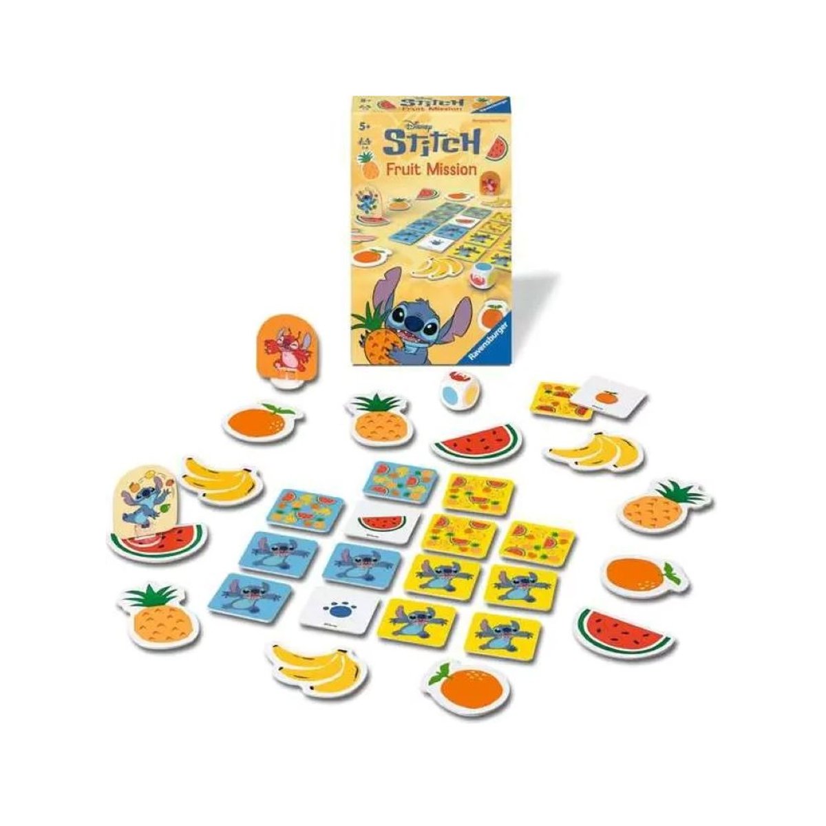 Jeu Stitch Mission Fruits orange, RAVENSBURGER