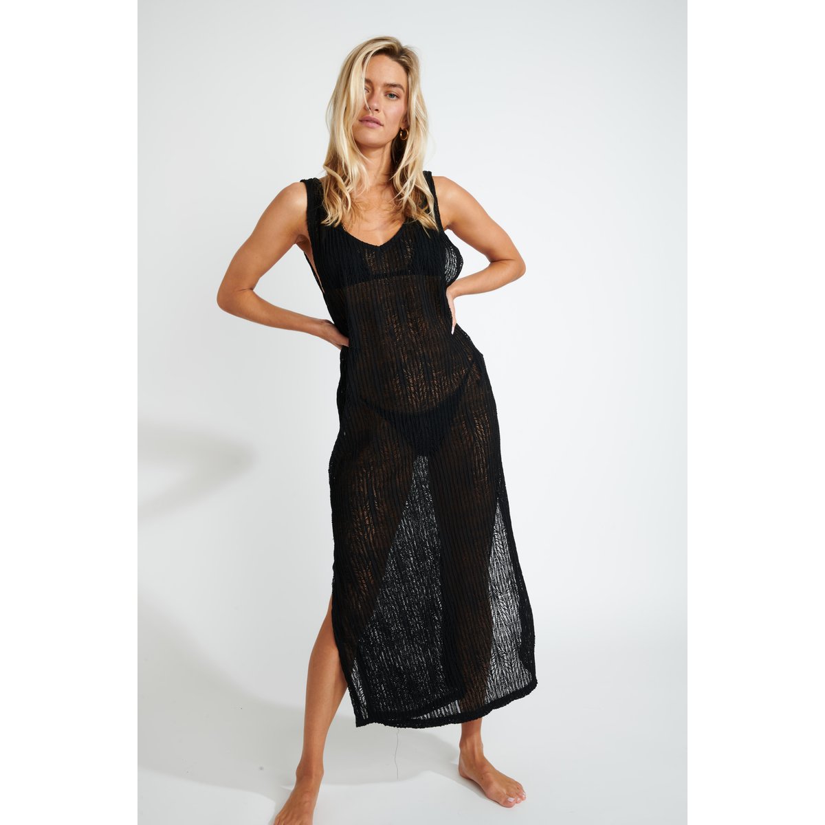 Robe Tupai - BEACHSOUL noir, BANANA MOON