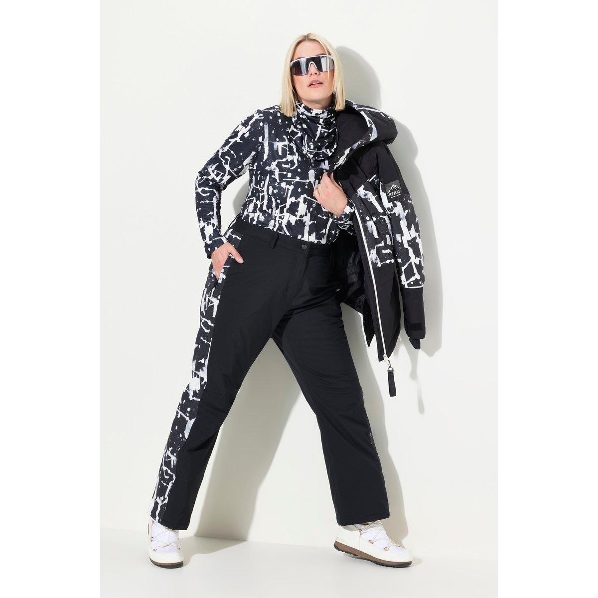 Pantalon technique HYPRAR noir, ULLA POPKEN