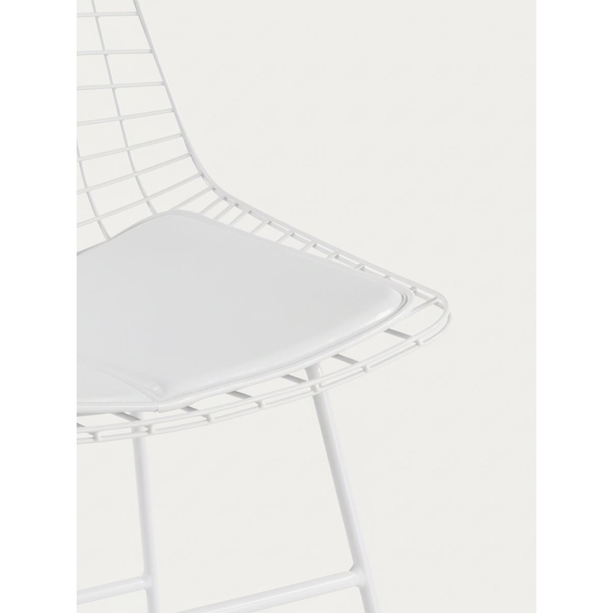 Tabouret Métal - MONDRA blanc, KENAY