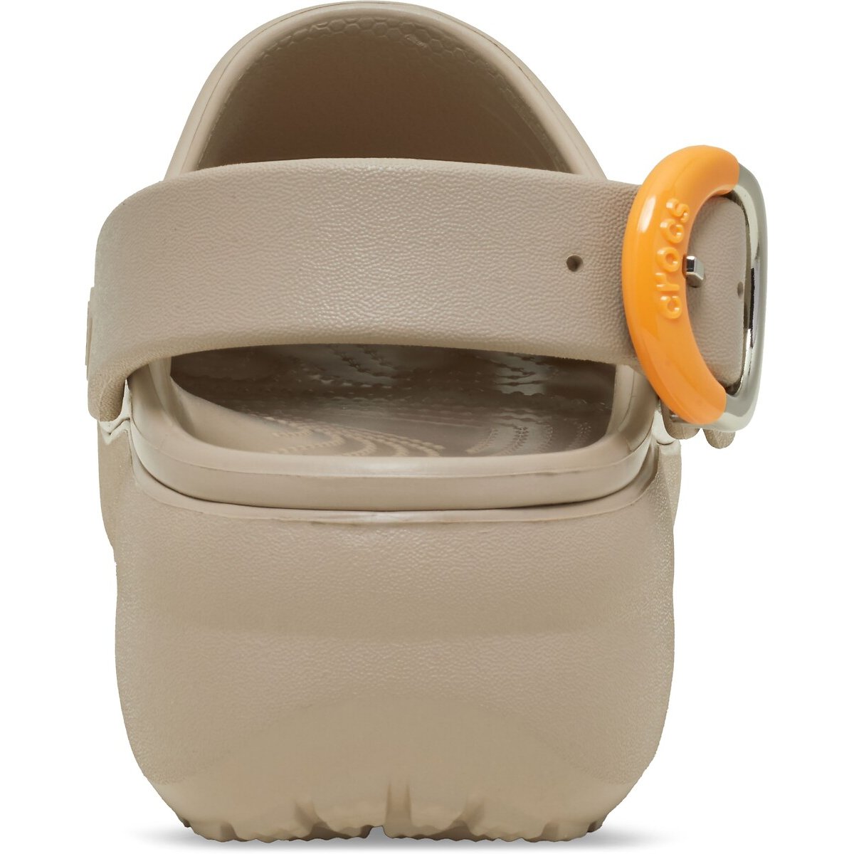 Sabots CLASSIC PLATFORM DIPPED BUCKLE taupe, CROCS