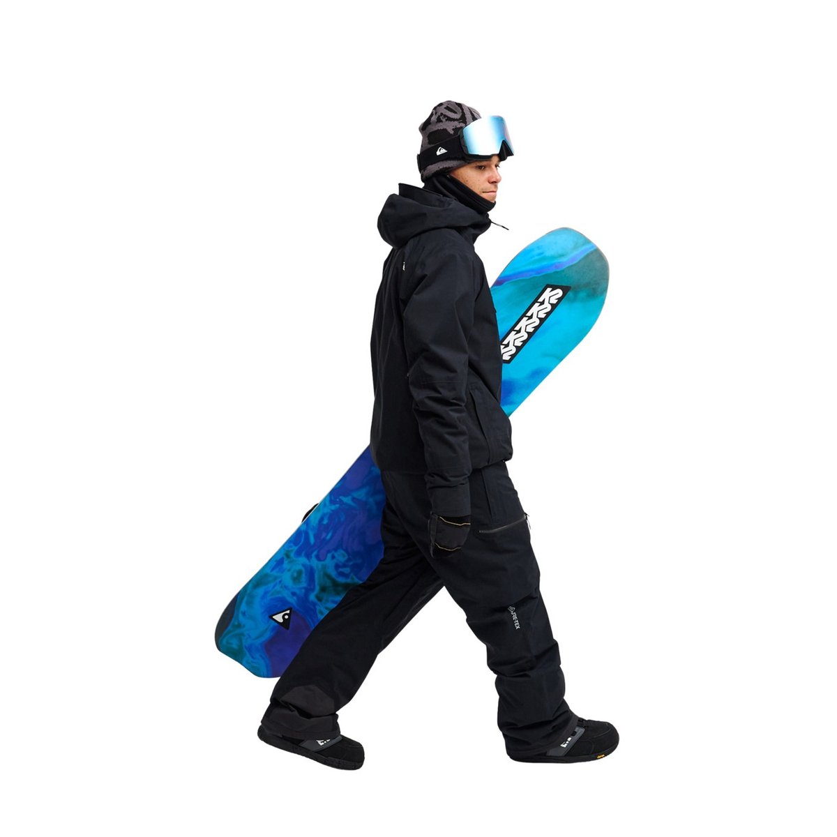 Veste de snow technique PRO PATH STRETCH GORE-TEX® noir black, QUIKSILVER