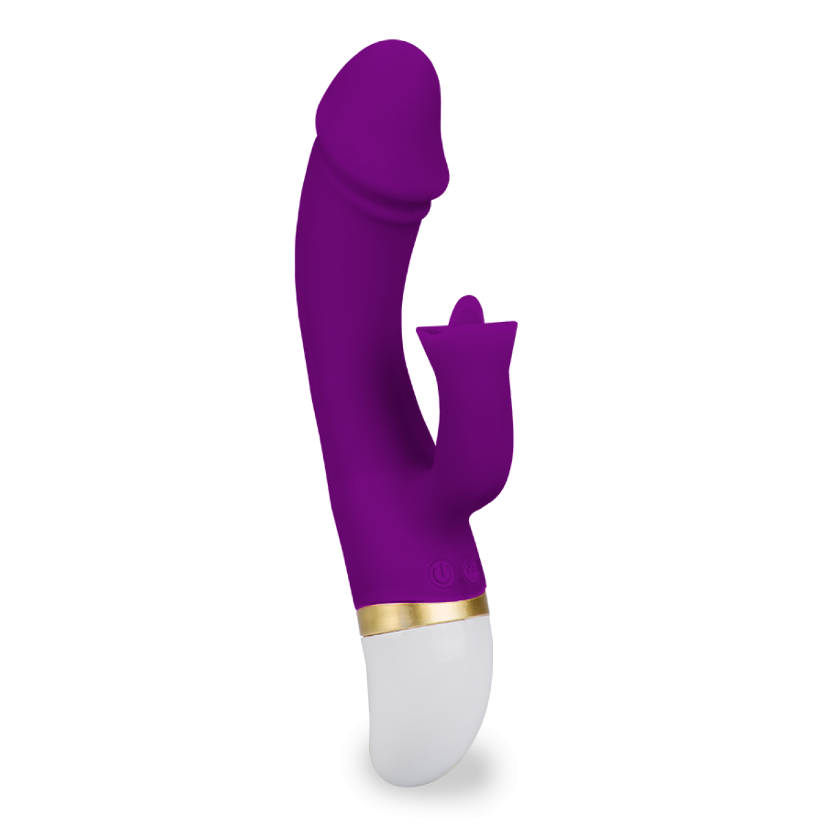 Vibromasseur puissant rabbit Flapa violet, LOVE AND VIBES