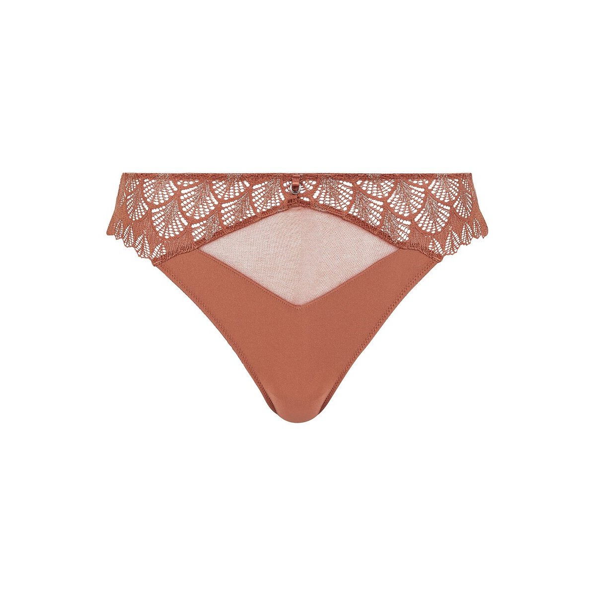 Slip OLYMPE marron cuivré, SANS COMPLEXE