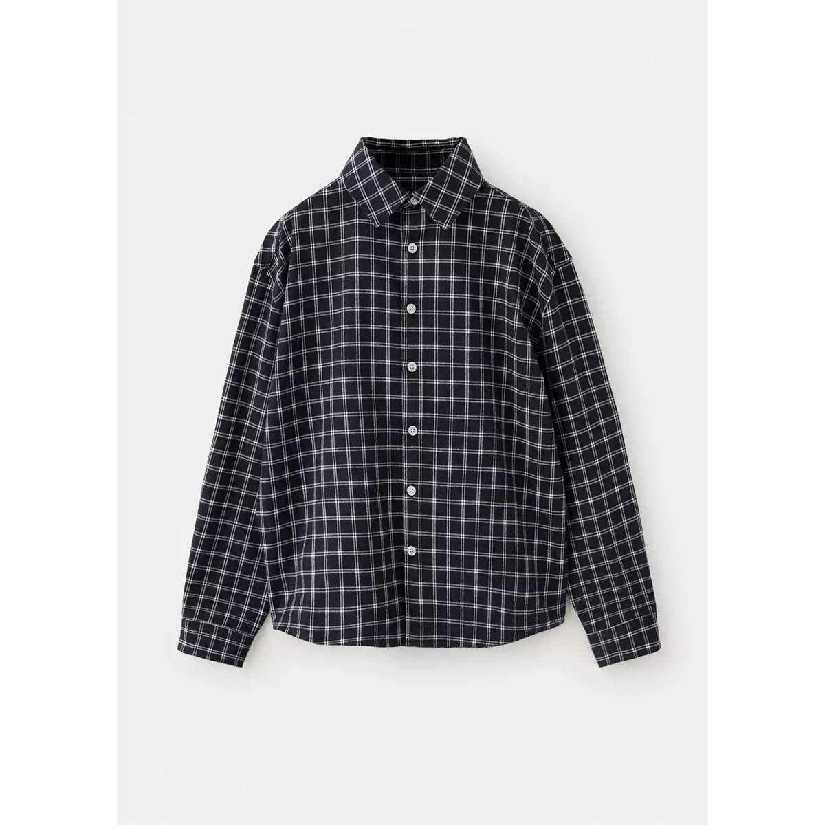 Chemise flanelle à carreaux noir, MANGO KIDS