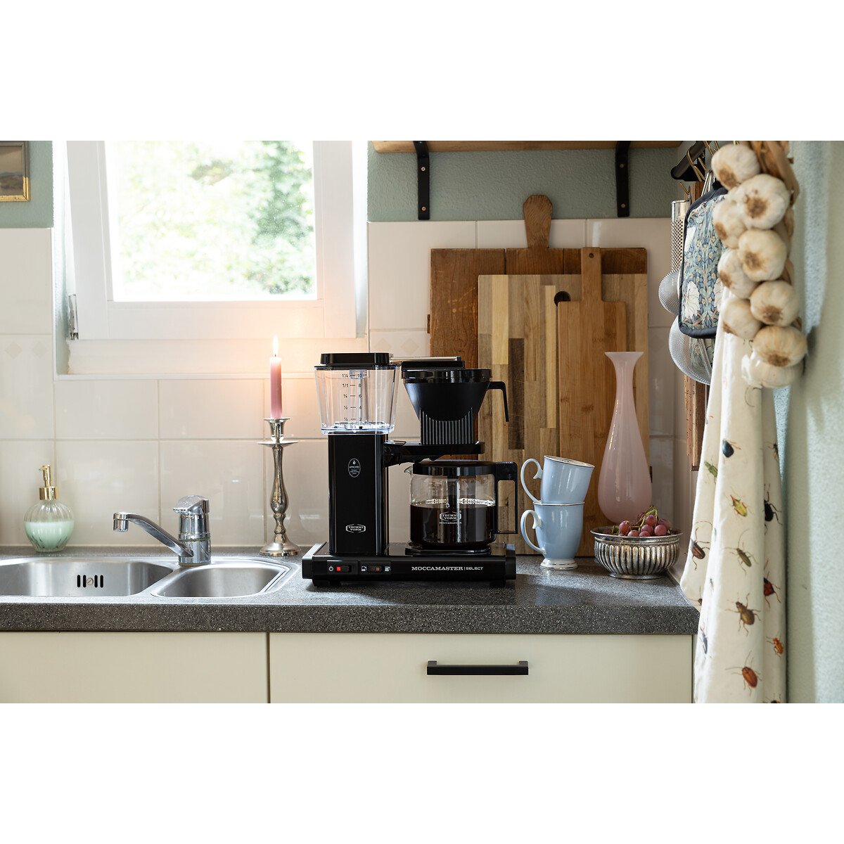 KBG Select Filter Coffee Machine black, MOCCAMASTER