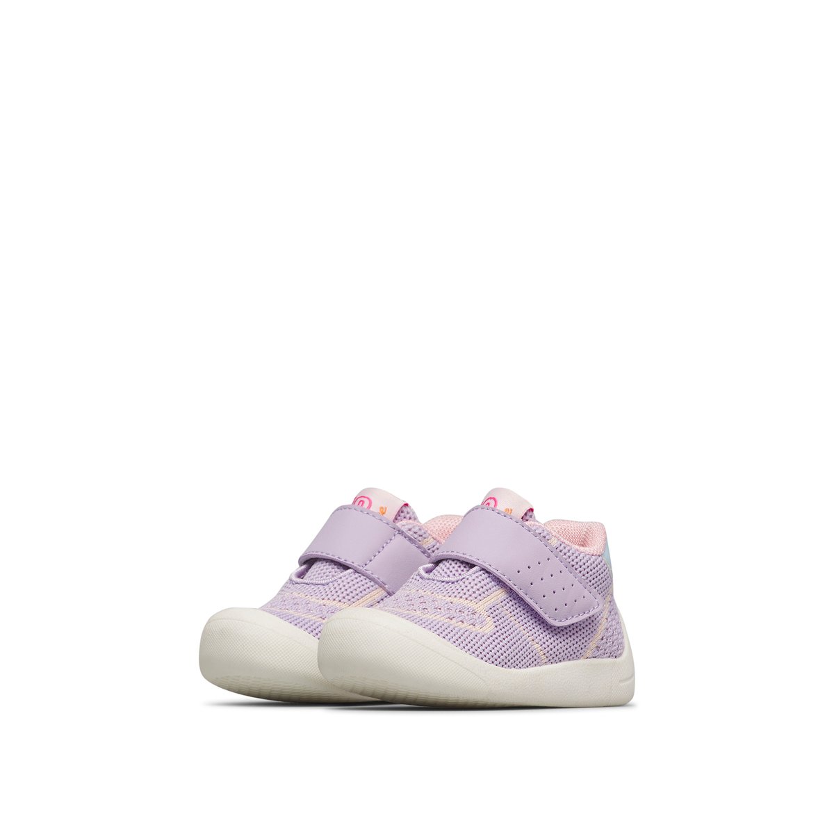 Sneakers en simili cuir et tissu FREE 2 VL. lilas-, FALCOTTO