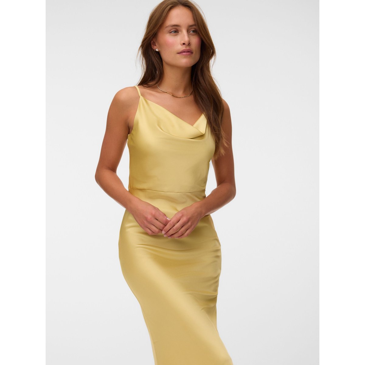 Robe jaune - pale banana 1, VERO MODA