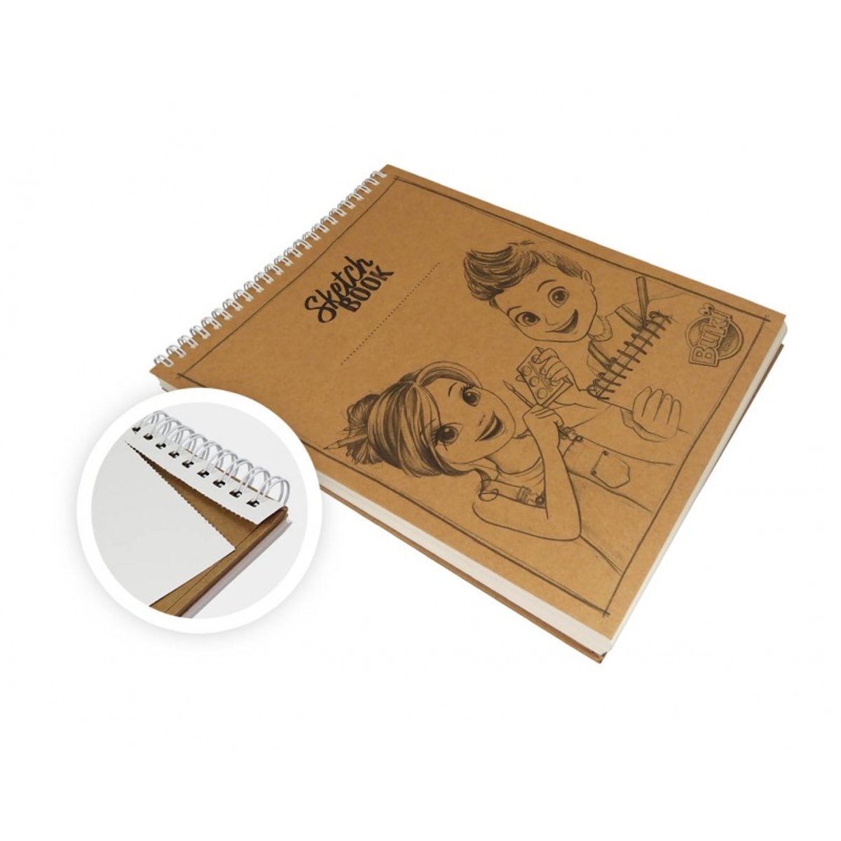 Professional Studio Trousse à dessin noir, BUKI FRANCE