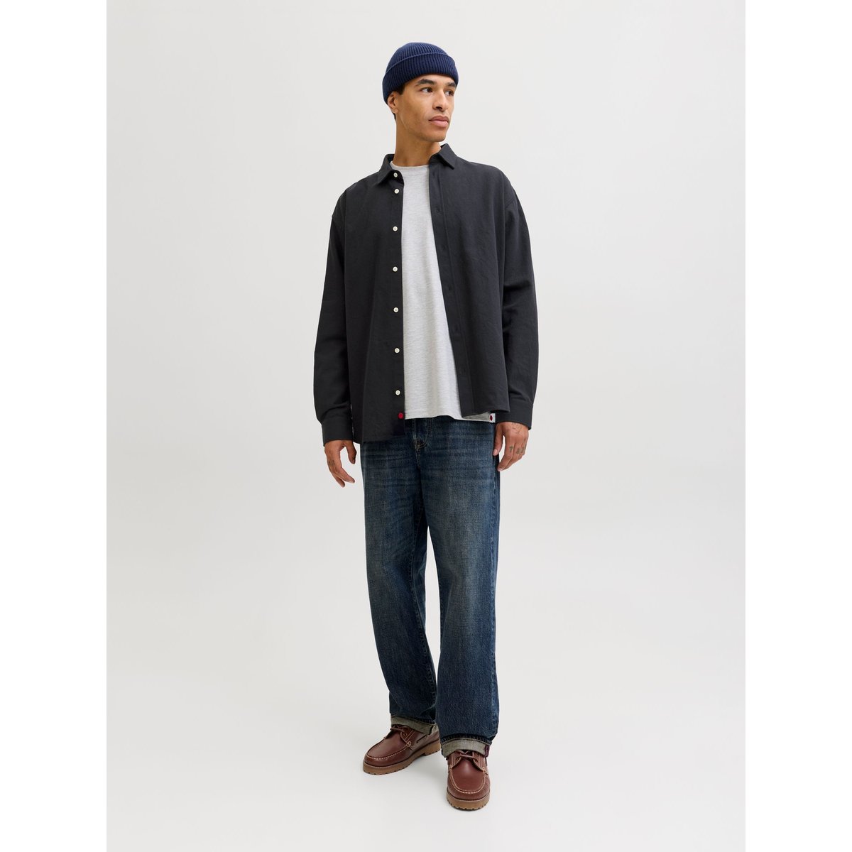 Chemise En Flanelle bleue - salute 1, JACK & JONES