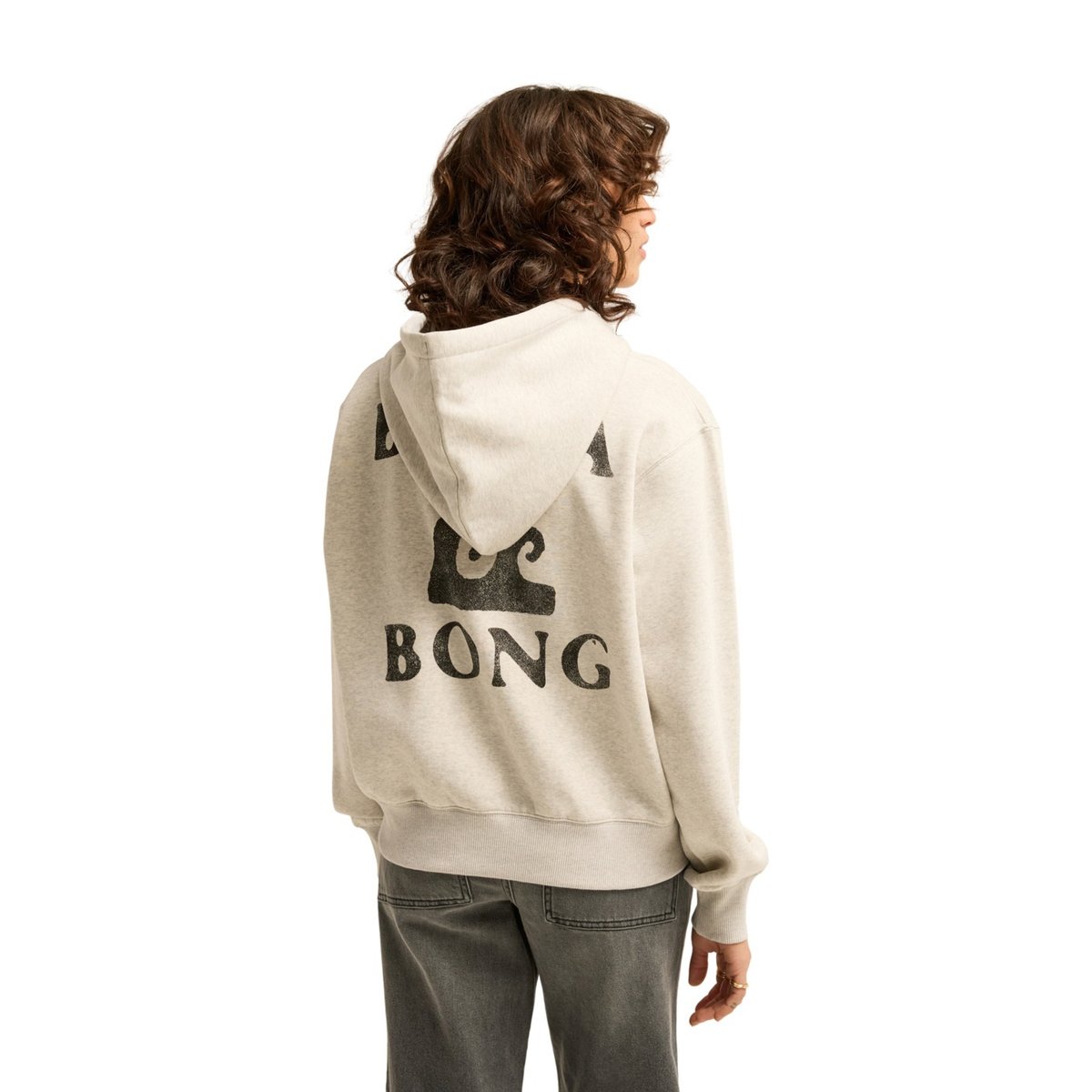 Sweat SURFING IN TOWN gris grey heather, BILLABONG