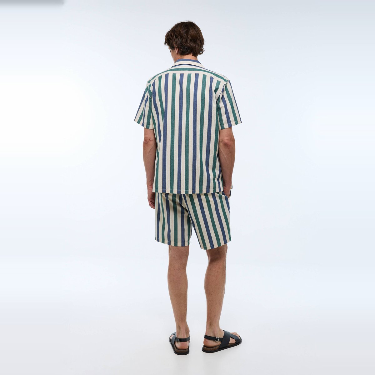 Chemise manches courtes en coton BIO GOTS ecru, MONOPRIX