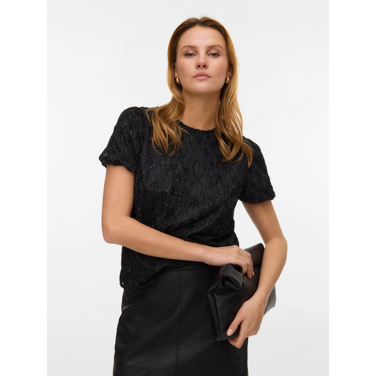 Blouse noire - black, VERO MODA