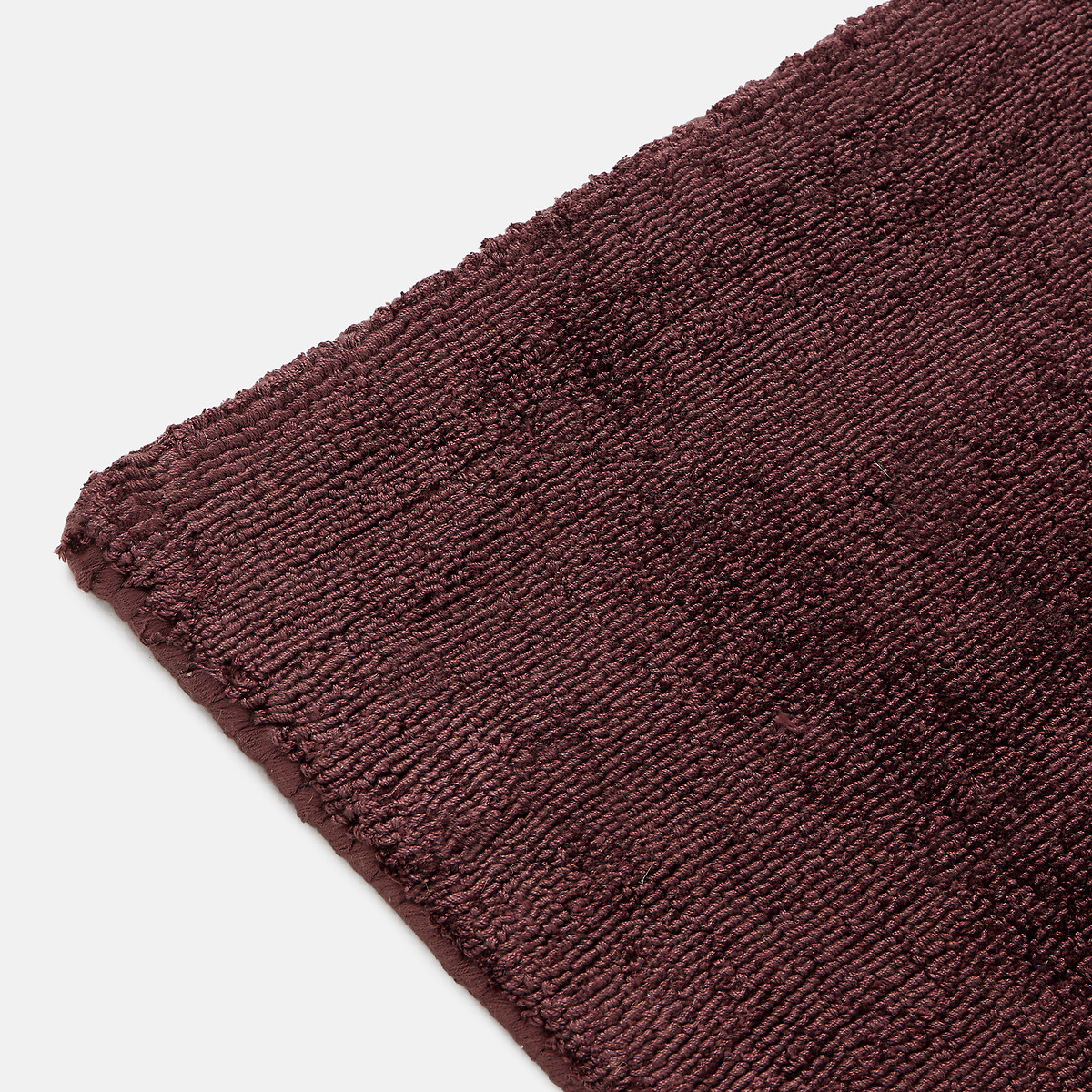 Alfombra 100% Tencel™, hecha a mano, aspecto envejecido, IZRI burdeos, LA REDOUTE INTERIEURS