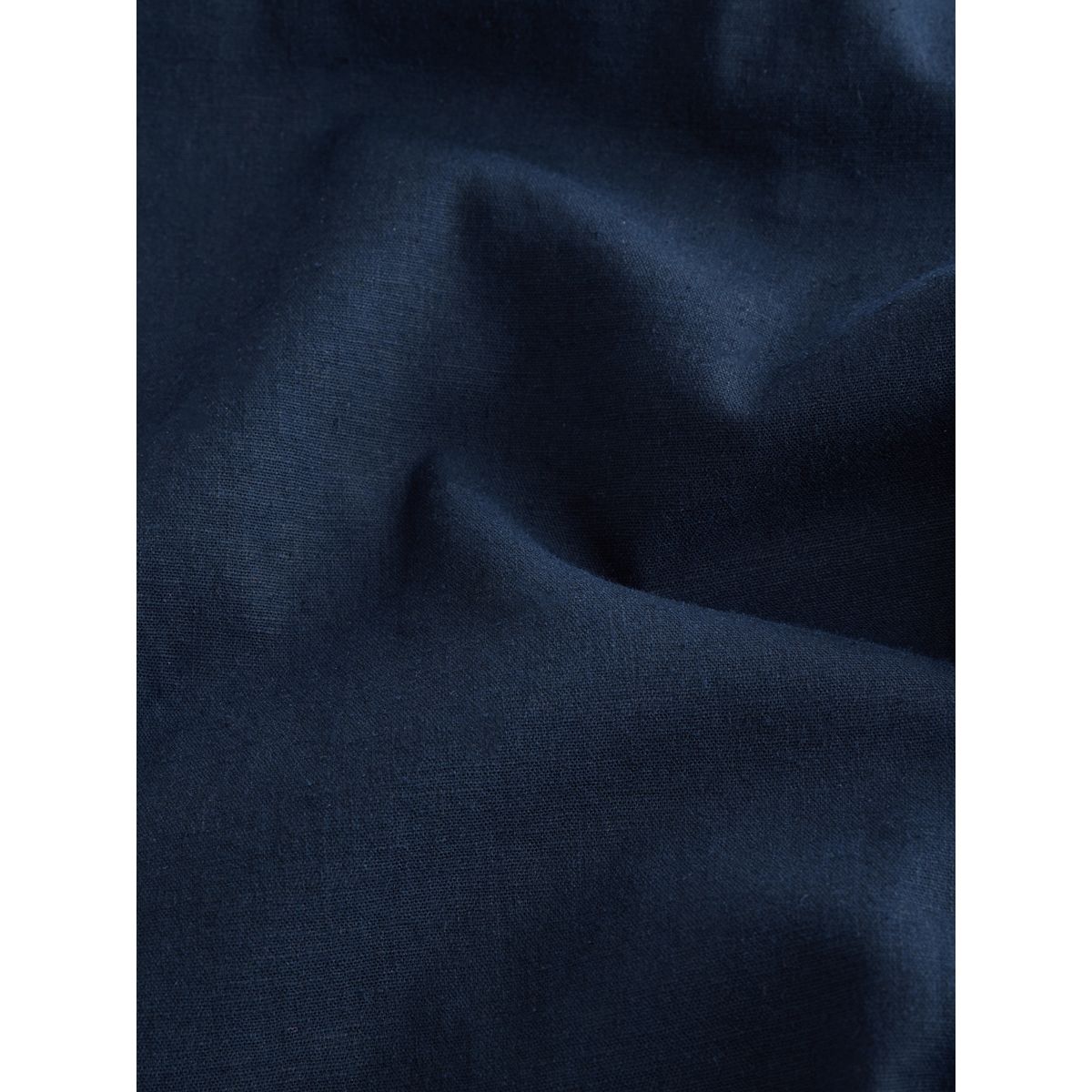 Jupe-culotte en mélange de lin stretch bleu marine, NEXT
