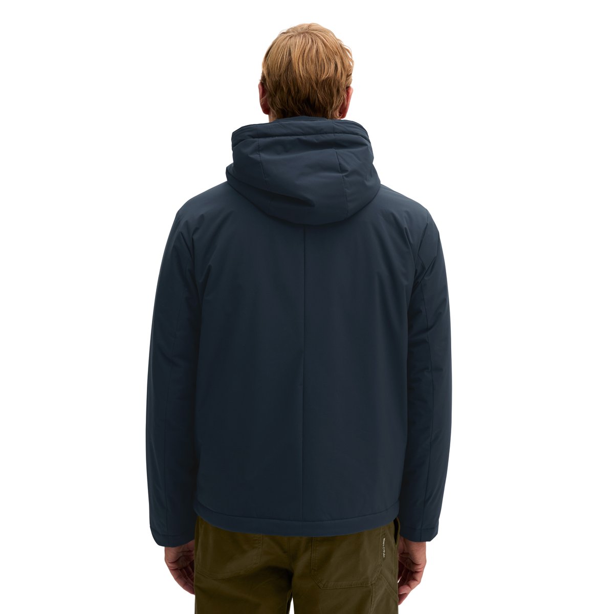 Veste à capuche MOP x Function en tissu haute performance à deux couches bleu, MARC O'POLO