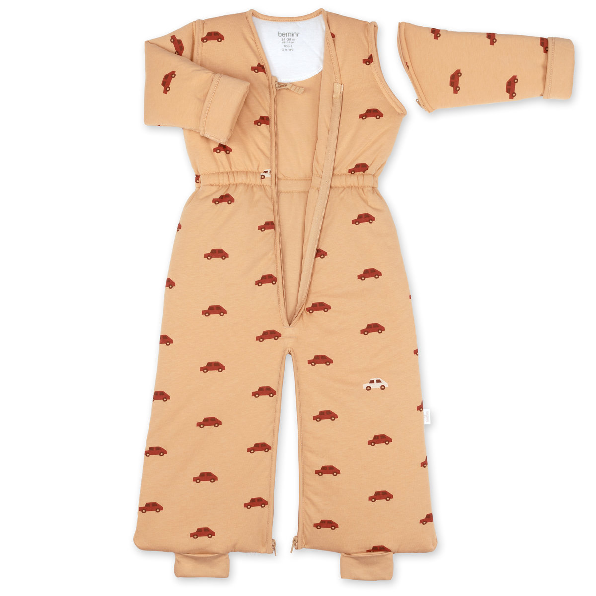 Gigoteuse jambes séparables hiver - TOG 2.5 Cocon moelleux mario biscotte, BEMINI