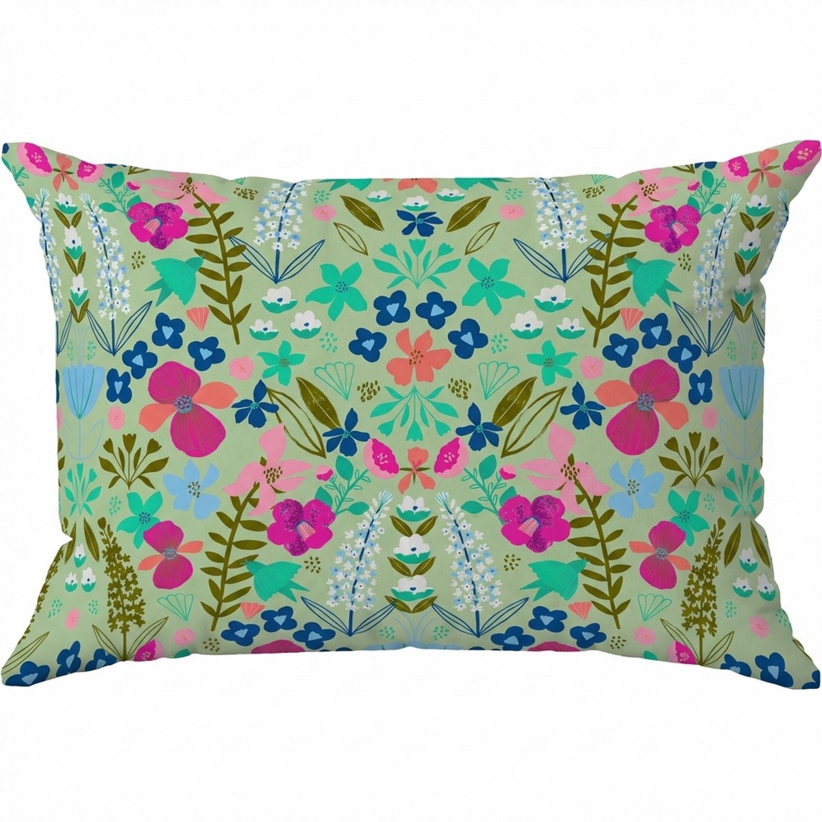 Parure de lit en Percale de Coton Playfull - KATE MERRITT vert, EDEN