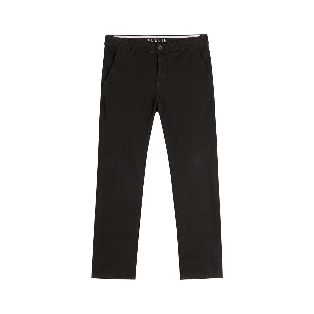 PANTALON CHINO DARK25 noir, PULLIN