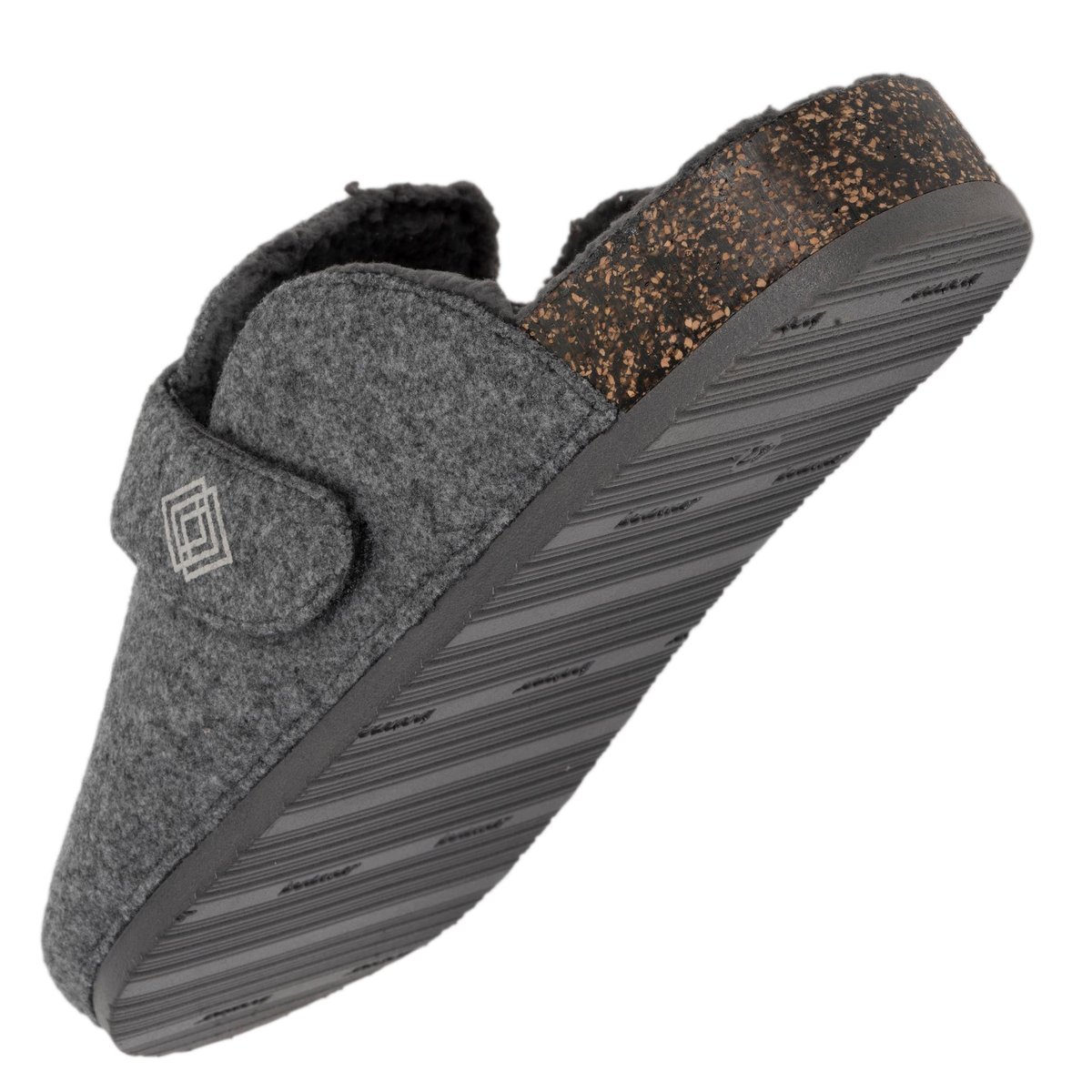 Chaussons Sabots gris, ISOTONER