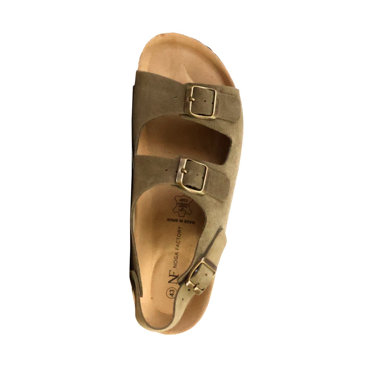 Mules Cuir Noga Mistral Bs Edge tan, THE DIVINE FACTORY