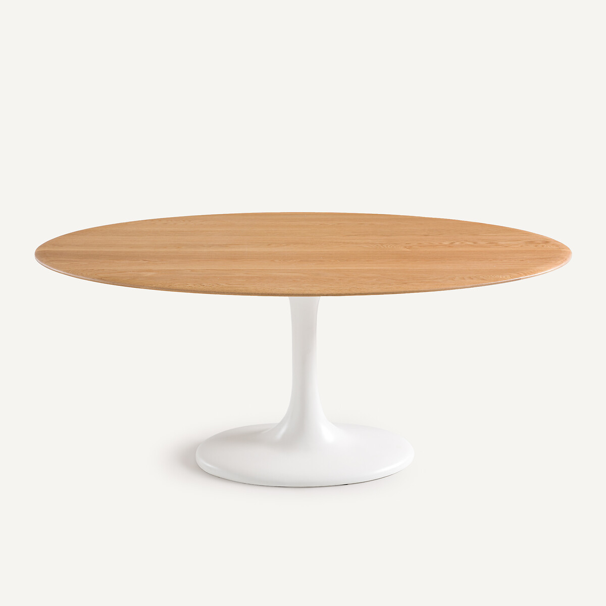 Base de mesa con forma de elipse de fibra de vidrio, ELIPSO blanco, AM.PM