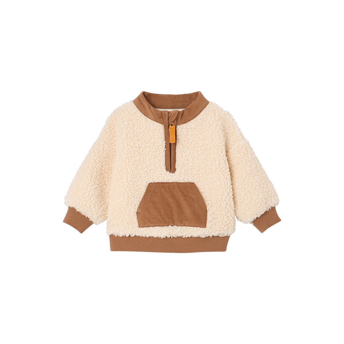 Ensemble sweat et pantalon cacao, VERTBAUDET