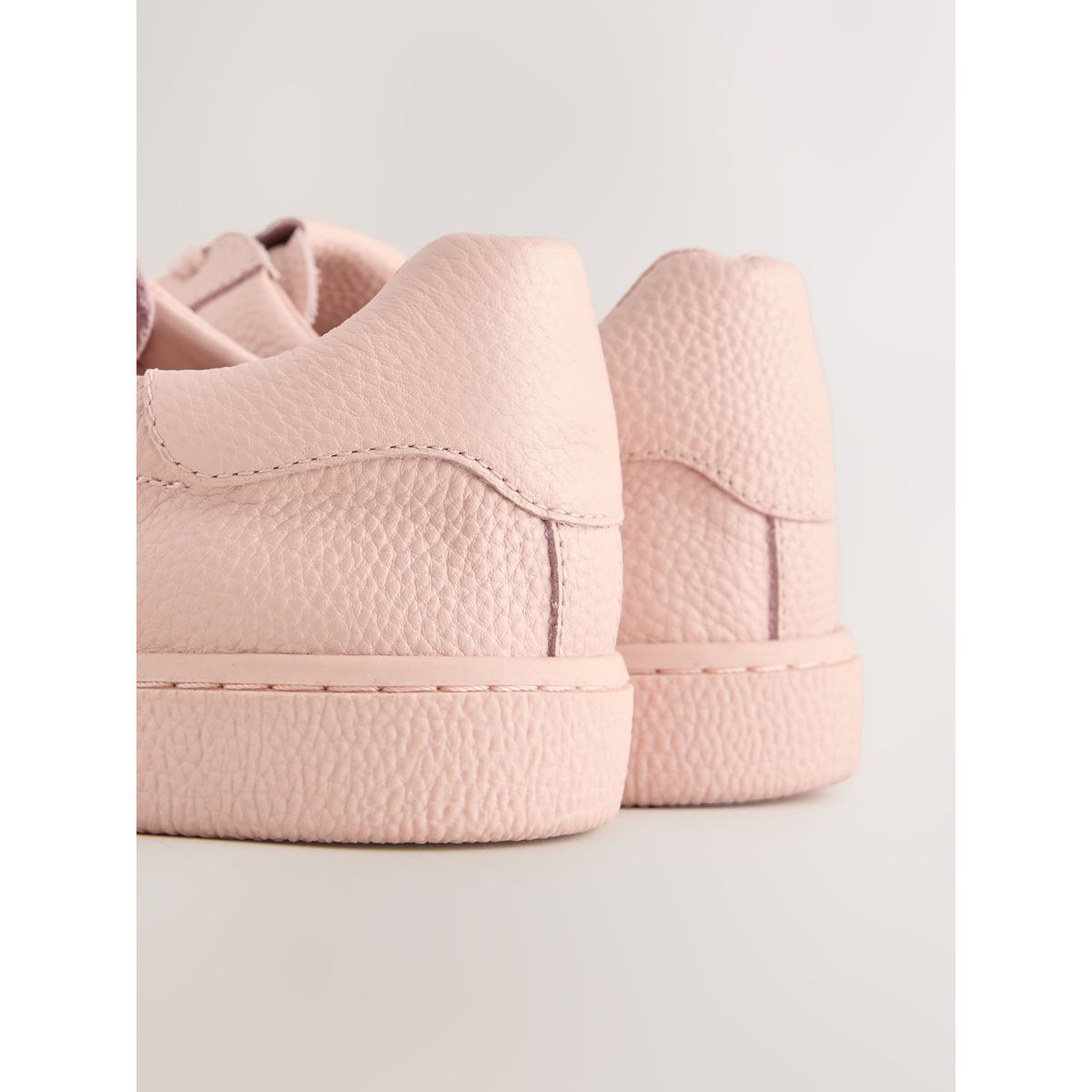 Baskets en cuir à lacets forever comfort® rose, NEXT