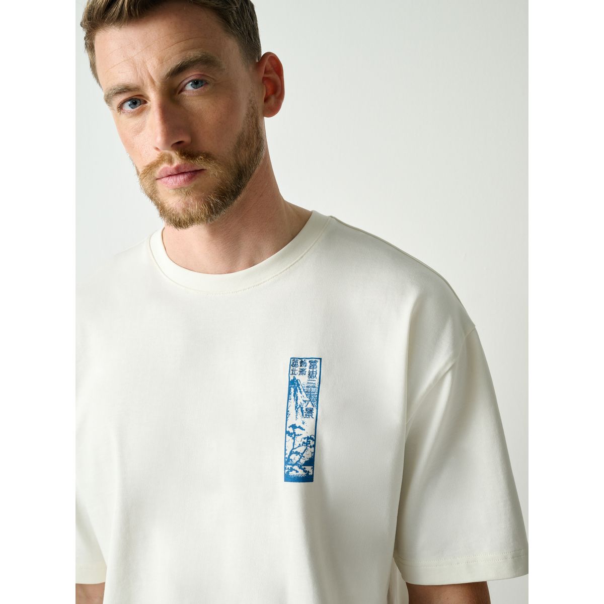 T-shirt artiste hokusaï blanc, NEXT