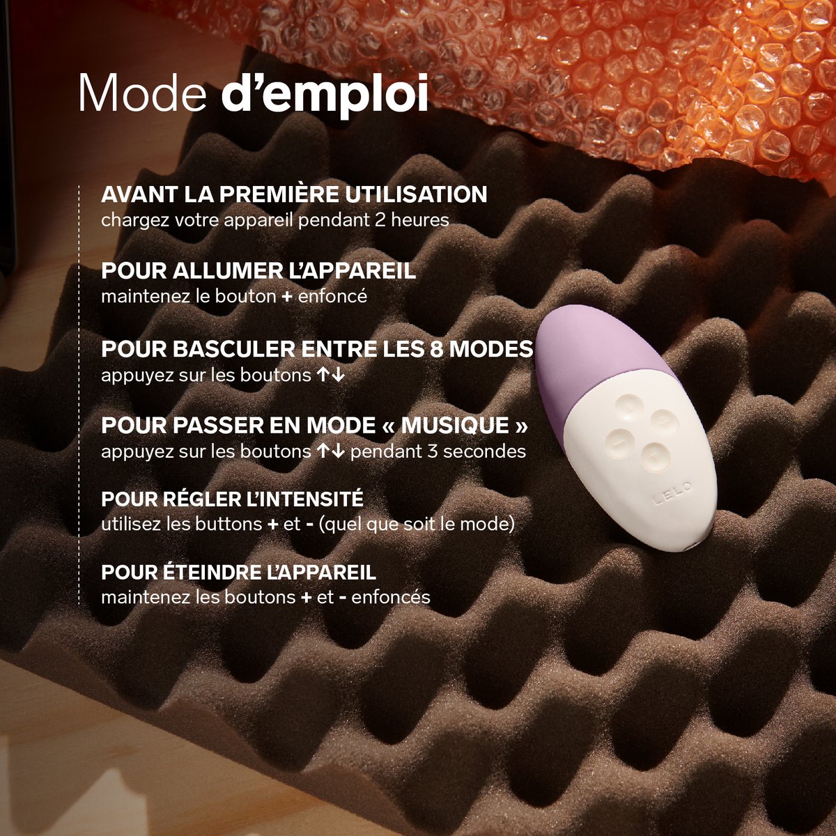Stimulateur Clitoridien Activé par le Son, LELO SIRI 3 soft pink, LELO