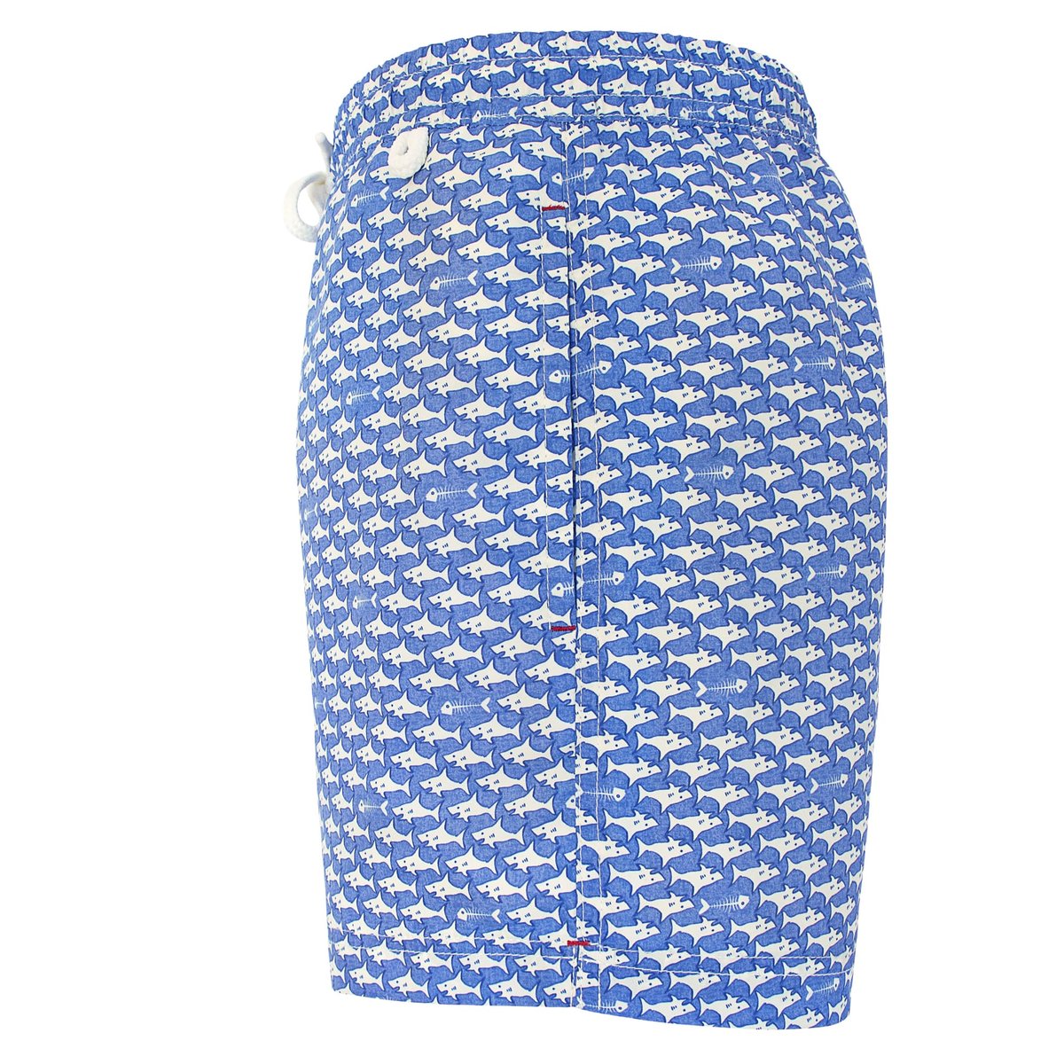Short de bain MONTAUK 473 Shark bleu, LES LOULOUS DE LA PLAGE