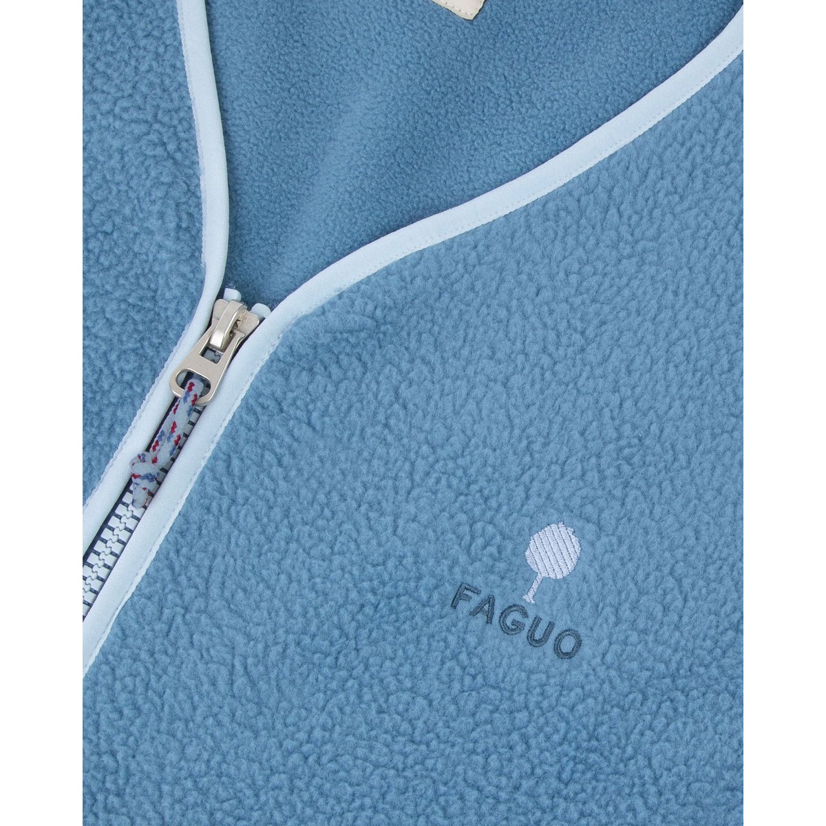 Veste polaire TEILLAY bleu moyen, FAGUO