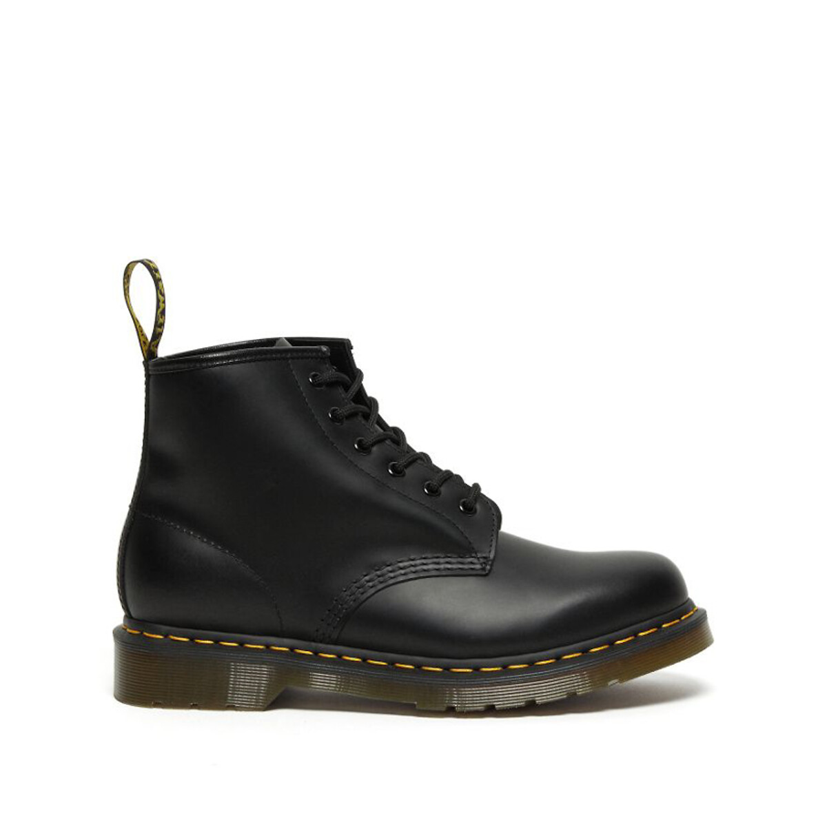 Boots 101 en cuir Smooth noir, DR. MARTENS