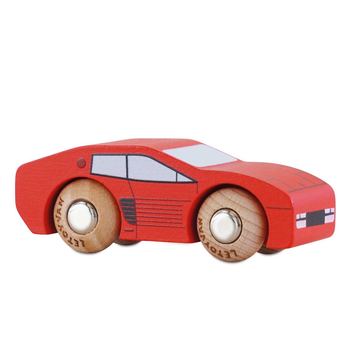Voiture Marco No 25 rouge, LE TOY VAN
