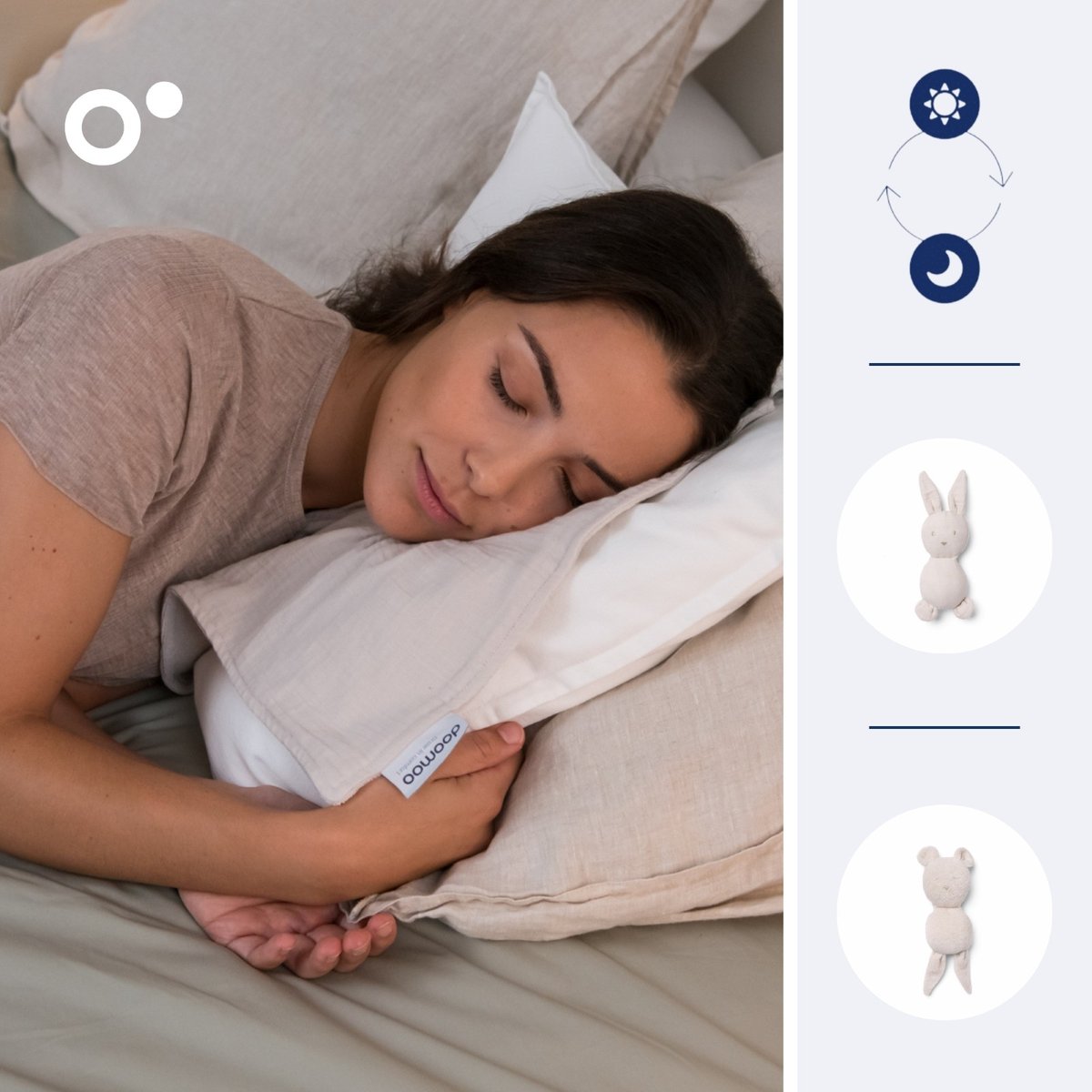 Doudou bébé You&Me beige, BABYMOOV