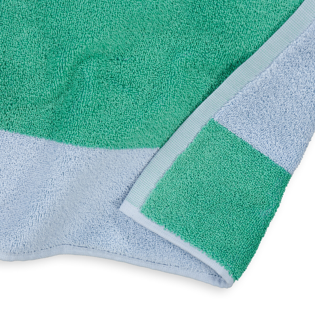 Maxi drap de bain éponge bouclette, Palavas multicolore, LA REDOUTE INTERIEURS