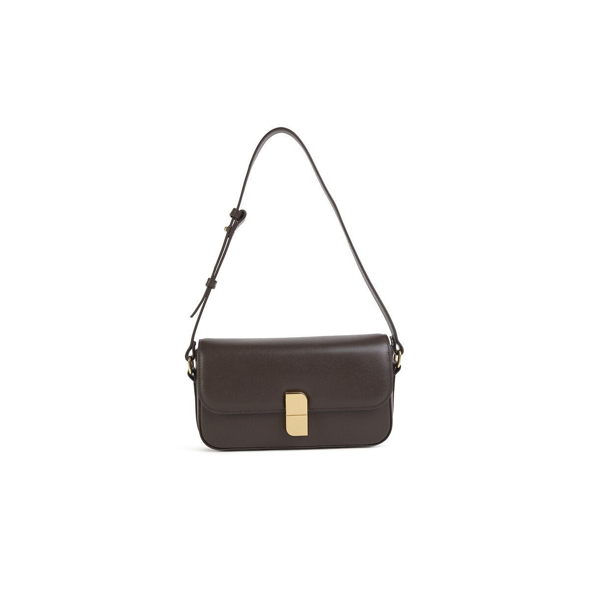Sac à bandoulière en cuir ALICE S ebène, NAT & NIN