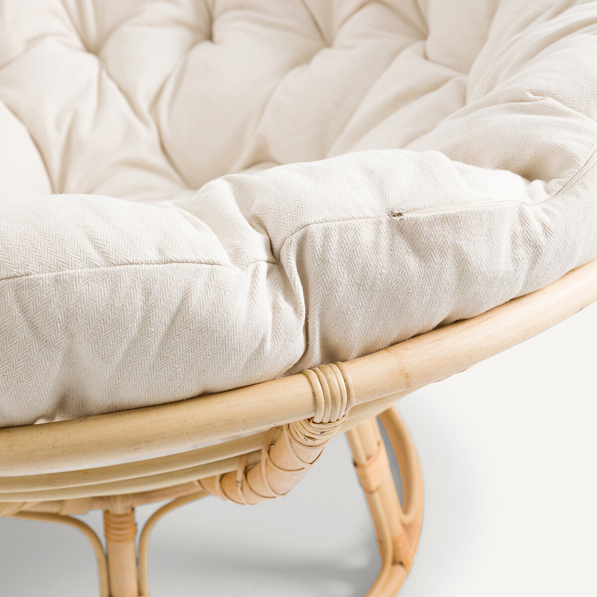 Papasan-Sessel ARANIAS aus Rattan natur, AM.PM