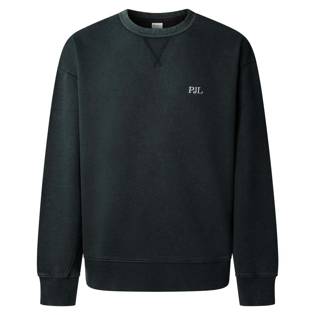 Sweat-Shirt Coupe Décontractée À Col Rond noir, PEPE JEANS