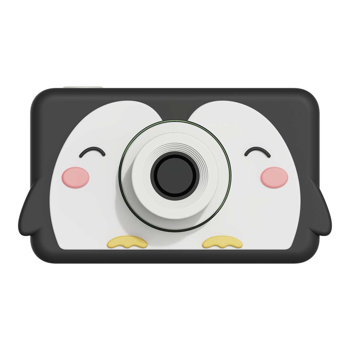 Appareil photo PINGOUIN noir pur, THE ZOOFAMILY