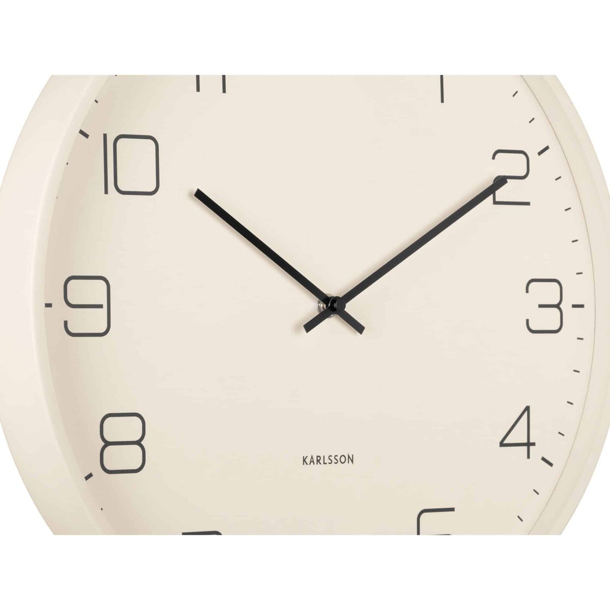 Horloge Murale Métal LOFTY blanc cassé, KARLSSON