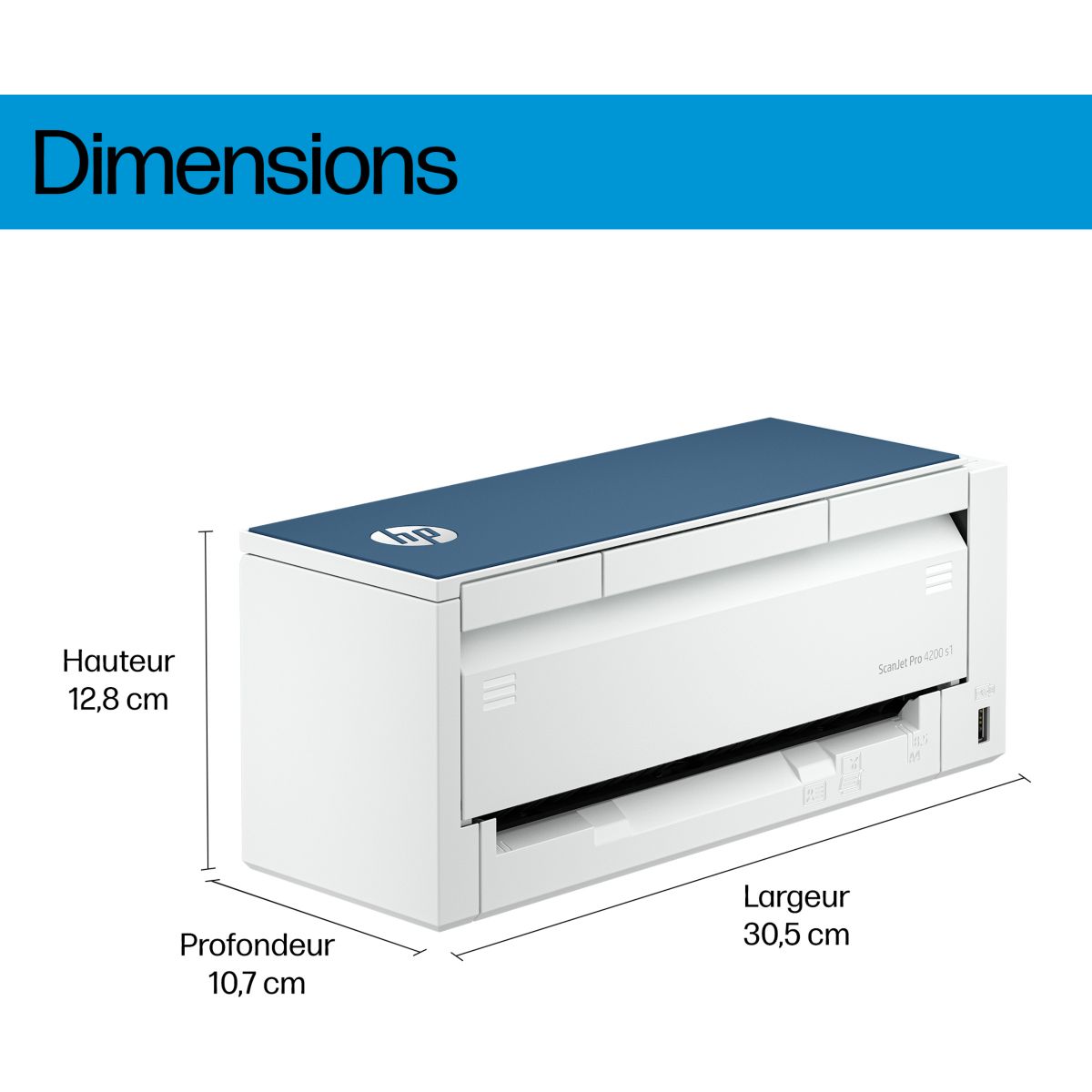 Scanner Scanjet 4200 S1 couleur unique, HP