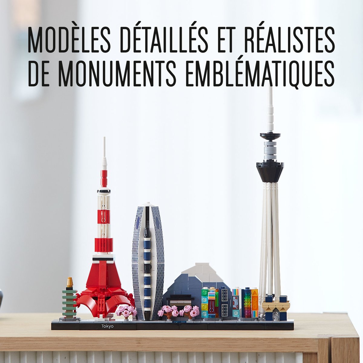 Tokyo couleur unique, LEGO