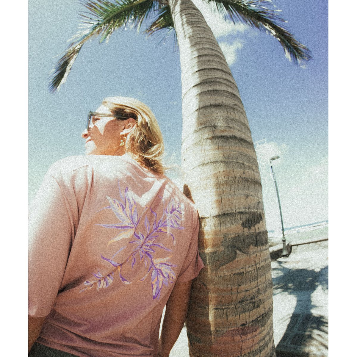 Tee-shirt manches courtes TROPICSW dusty rose, OXBOW