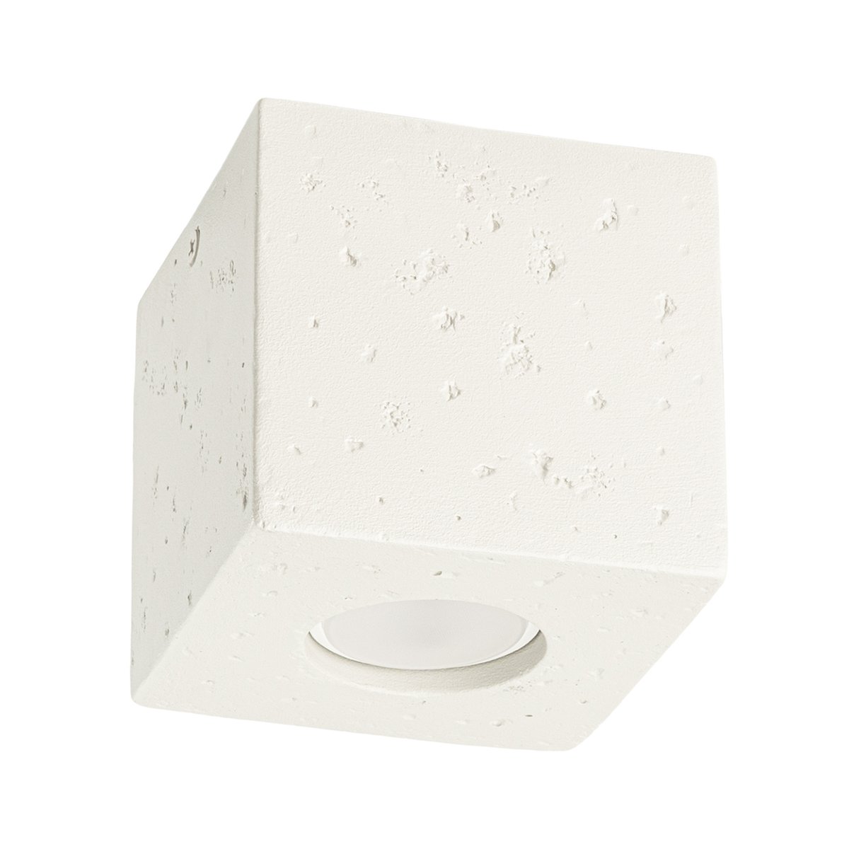 Plafonnier Béton Beige GU10 1 Quad beige, EDEN