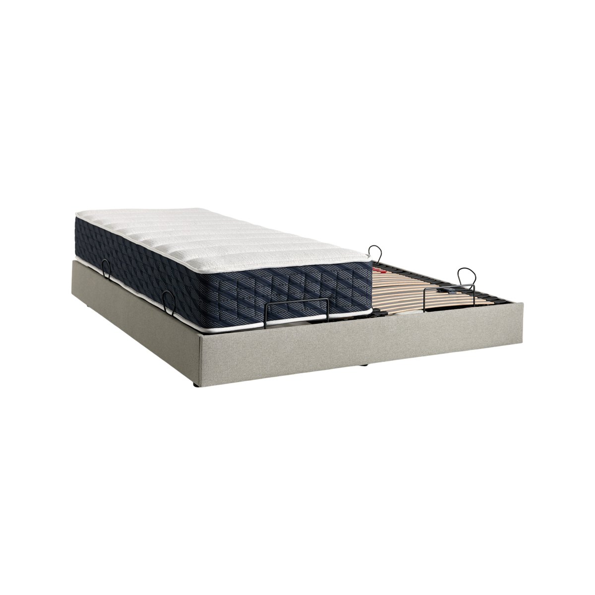 Sommier électrique 23 cm - TIMEA beige, CAMIF